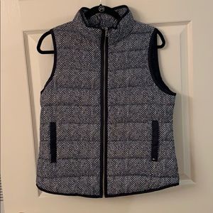 Tommy Hilfiger navy blue and white vest
